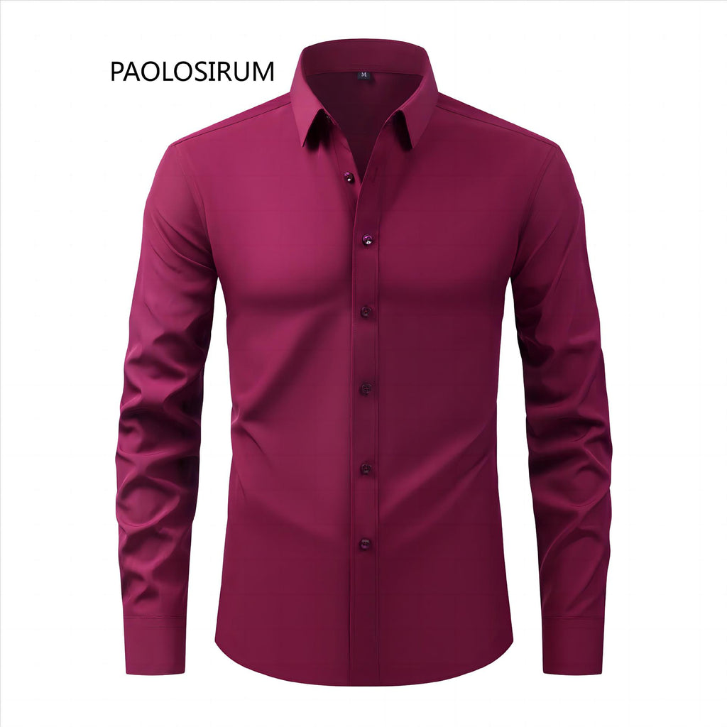 Paolo Slim-Fit Wrinkle-Resistant Shirt
