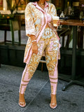 Athena Ornate Print Loungewear Set