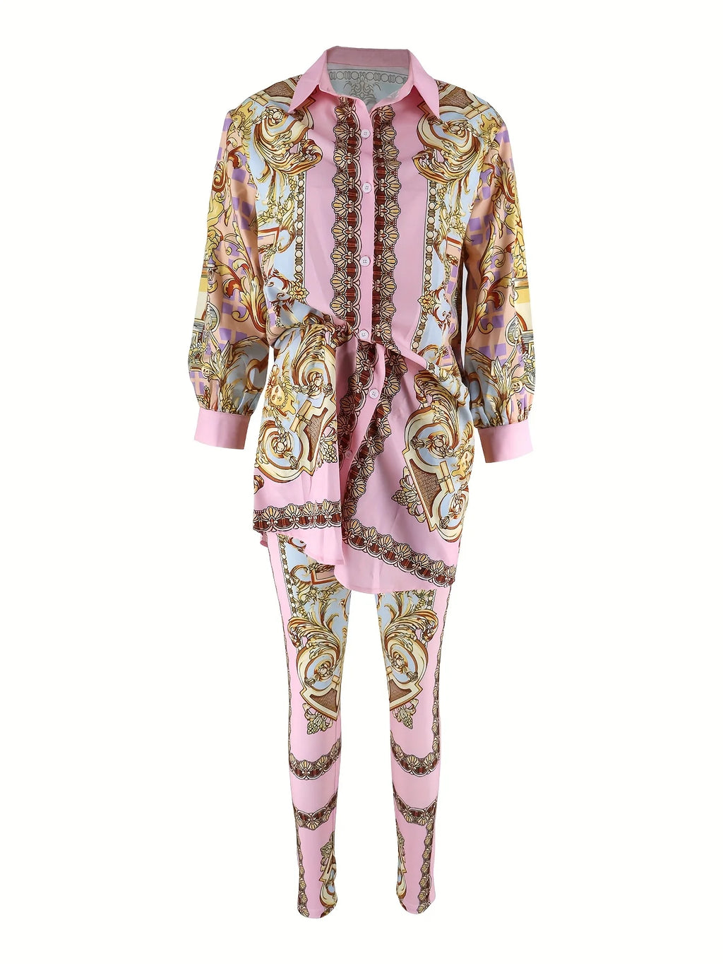 Athena Ornate Print Loungewear Set