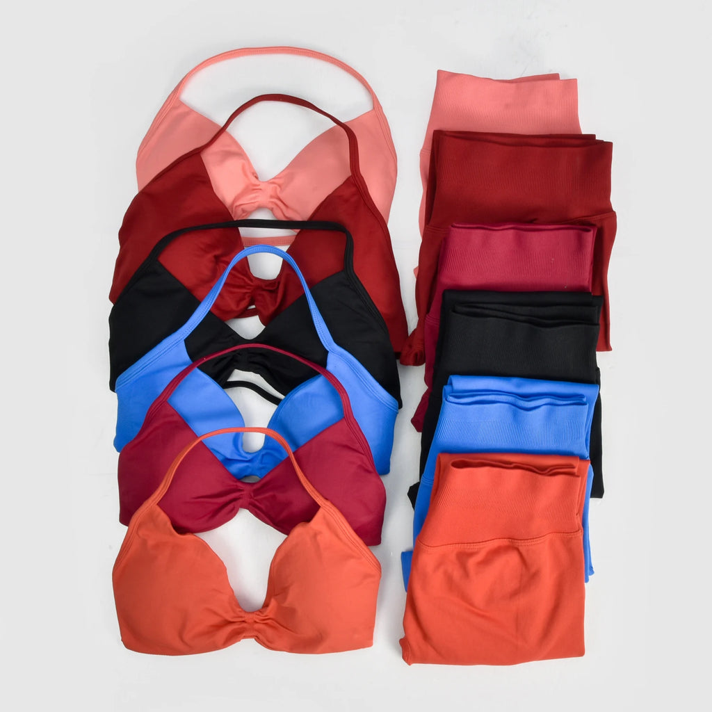 Aura Seamless Yoga & Shorts Set