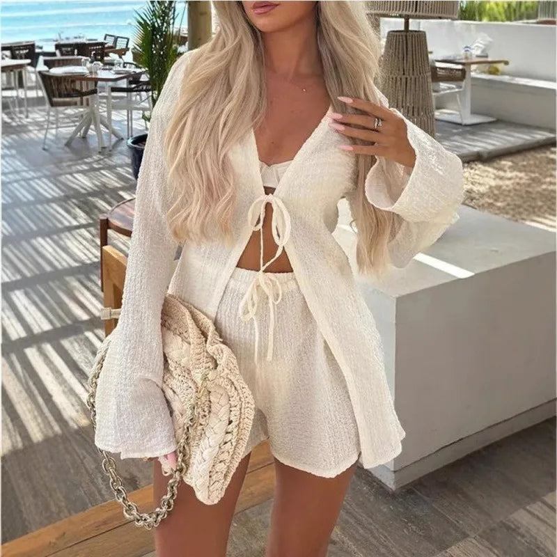 Isla Crochet Knit Resort Set