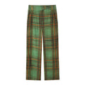 Scarlett Retro Plaid Blazer & Pants Set