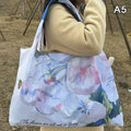 Minimalist Foldable Nylon Tote Bag