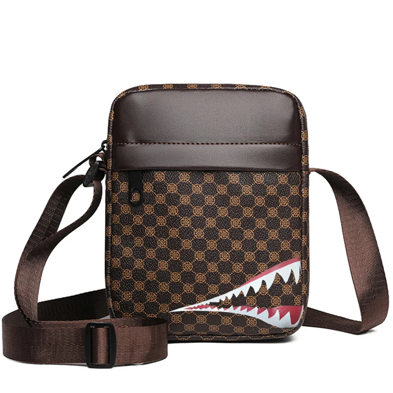 Shark Detail Utility Crossbody Bag