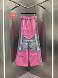 Nova Graffiti Denim Spliced Set