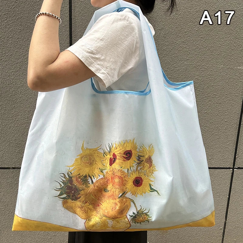 Minimalist Foldable Nylon Tote Bag