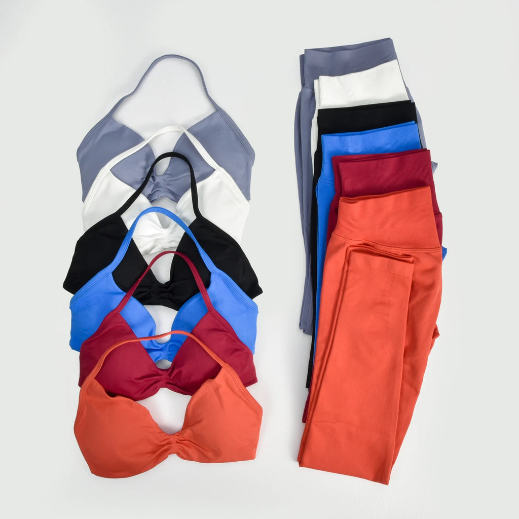 Aura Seamless Yoga & Shorts Set